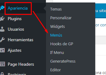 if menu plugin menu condicional wordpress