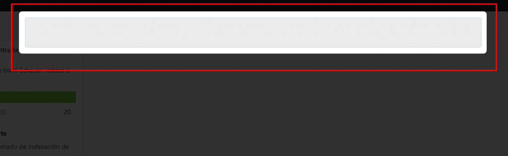 buscador del escritorio de wordpress plugin