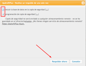 como hacer copia de seguridad de mi web en wordpress