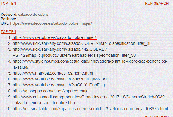 Como averiguar posicion de mi web en google. Ver posicion google web.