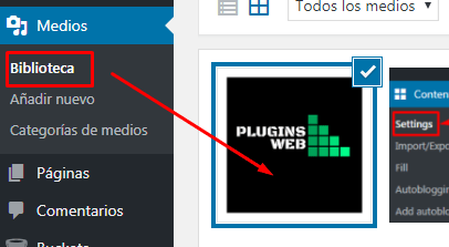<h3>Añadir categorías a la biblioteca de medios de wordpress</h3>