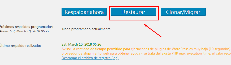 <h3> como hacer una copia de seguridad de mi blog wordpress </h3>