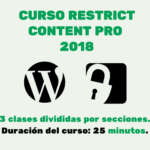 CURSO DE RESTRICT CONTENT PRO 2018