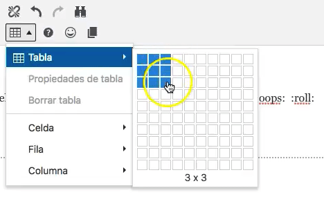 agregar opciones avanzadas al editor de wordpress
