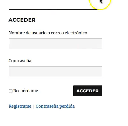 personalizar formularios de wordpress, theme my login tutorial español, modificar formulario registro wordpress