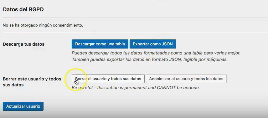 PLUGIN PARA LEY DEL 25 DE MAYO DEL 2018 (GDPR) 1