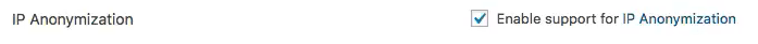anonimizar ip google analytics