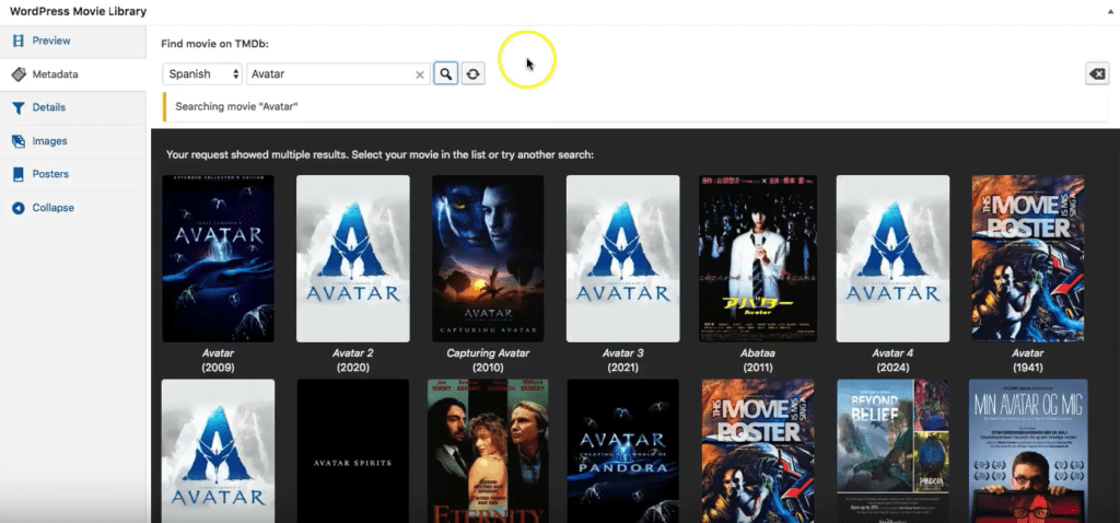 como hacer una web de peliculas online con wordpress.