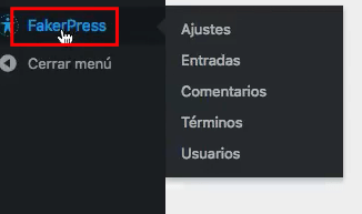 crear contenido de prueba para WordPress