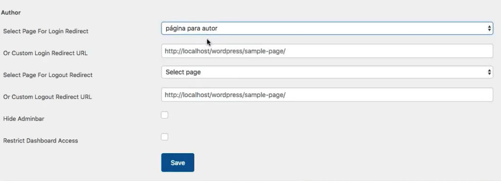 redirigir usuarios despues del login segun el rol