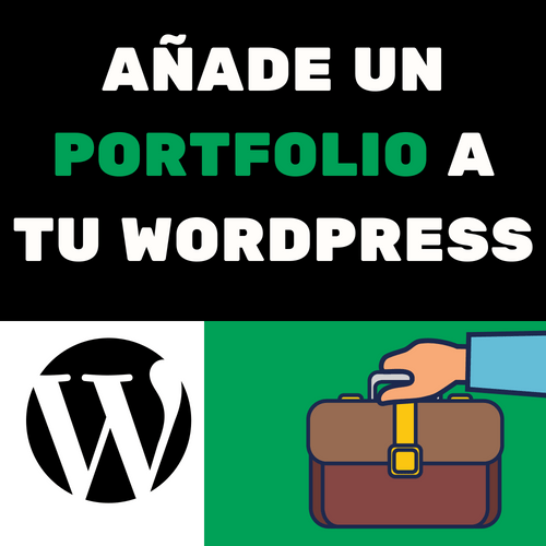 AÑADE UN PORTFOLIO A TU WORDPRESS