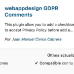 ✅Adaptar Comentarios de WordPress al GDPR