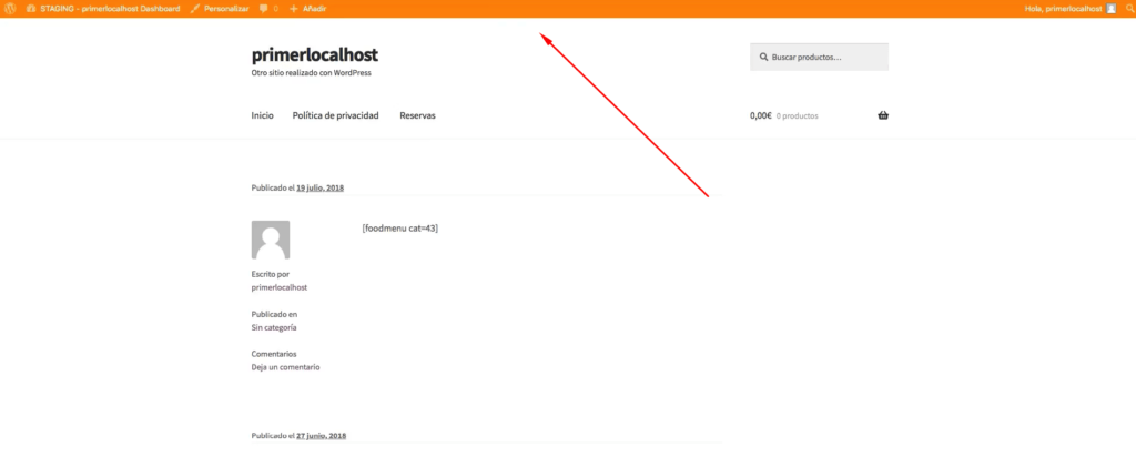 clonar wordpress para pruebas, como clonar pagina wordpress