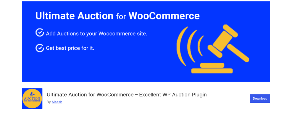Ultimate Auction for WooCommerce – Excellent WP Auction Plugin