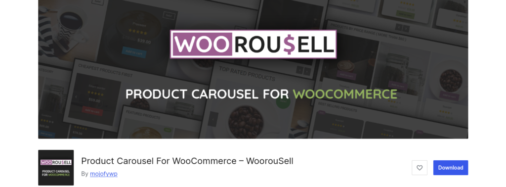 Product Carousel For WooCommerce – WoorouSell