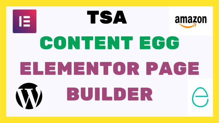 TSA CONTENT EGG ELEMENTOR PAGE BUILDER