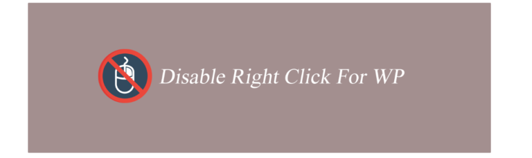 disable right click for wp