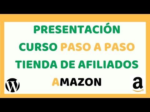 PRESENTACIÓN CURSO PASO A PASO CREAR TIENDA DE AFILIADOS AMAZON (TSA)