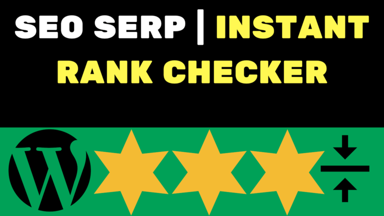 SEO SERP _ INSTANT RANK CHECKER