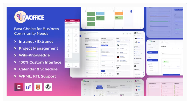 woffice wordpress intranet comunidad