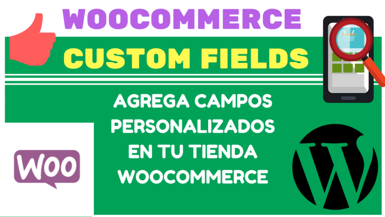 WOOCOMMERCE CUSTOM FIELDS