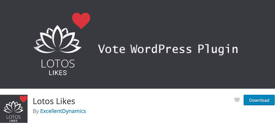 lotos like wordpress plugin añadir me gusta posts entradas