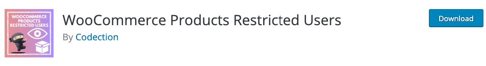 woocommerce products restricted users 2