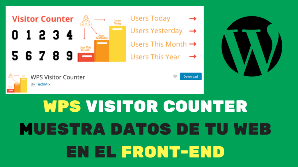WPS VISITOR COUNTER MUESTRA DATOS DE TU WEB EN EL FRONT-END