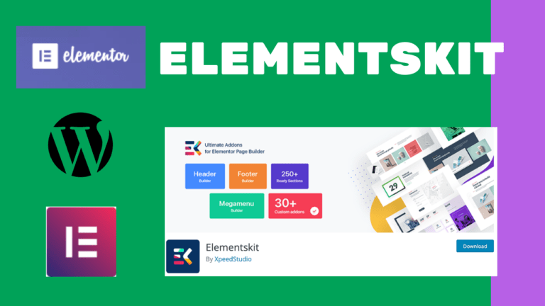 ELEMENTSKIT WORDPRESS PLUGIN ELEMENTOR PAGE BUILDER TUTORIAL ESPAÑOL