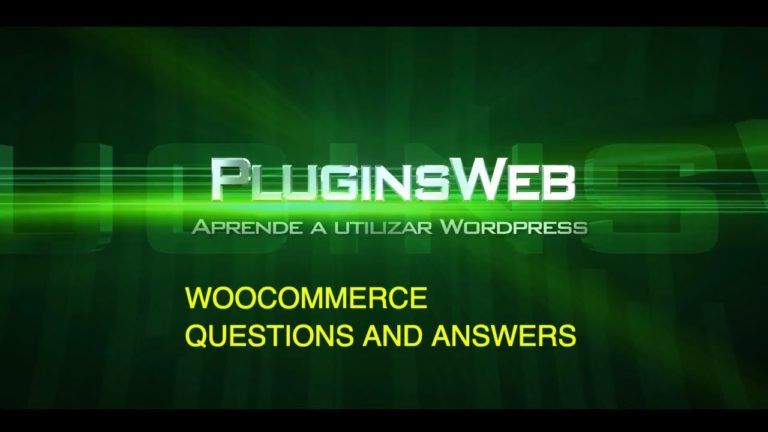 WOOCOMMERCE QUESTIONS ANSWERS PREGUNTAS RESPUESTAS TUTORIAL ESPAÑOL WORDPRESS PLUGIN