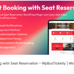 ✅Bus Ticket Booking with Seat Reservation – WpBusTicketly | WordPress plugin