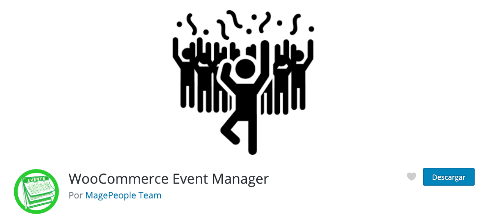 woocommerce event manager