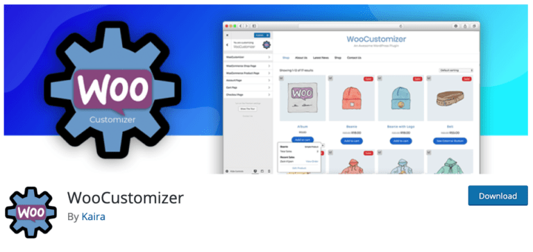 WOOCUSTOMIZER