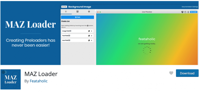 MAZ LOADER PRECARGADORES PERSONALIZADOS DE PÁGINAS WORDPRESS