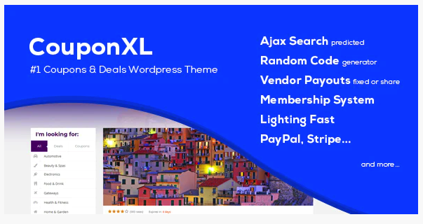 couponxl wordpress plantilla tema tutorial español