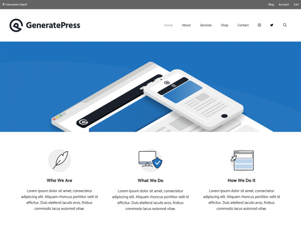 generatepress tutorial español wordpress plantilla
