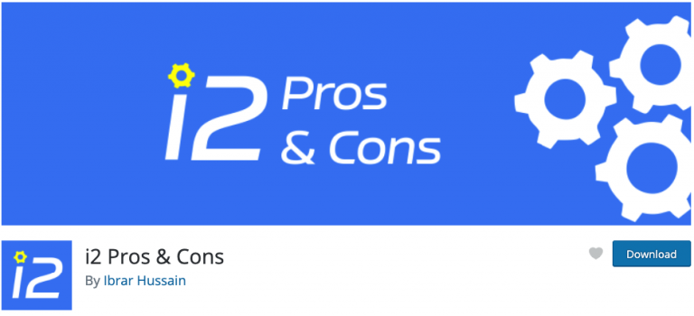 I2 PROS CONS WOORDPRESS PLUGIN pros contras review amazon