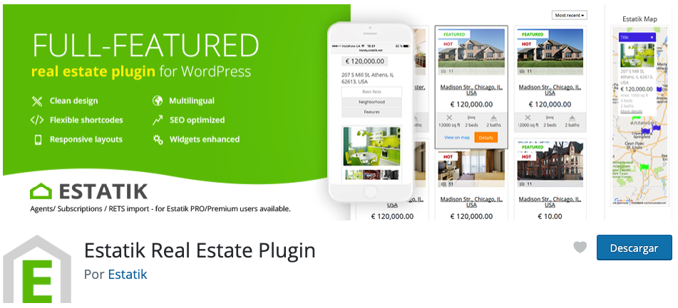 statik real state plugin inmobiliaria wordpress tutorial español
