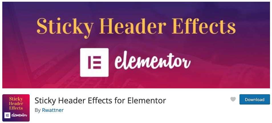 STICKY HEADER EFFECTS FOR ELEMENTOR CABECERAS FIJAS TUTORIAL ESPAÑOL WORDPRESS PLUGIN