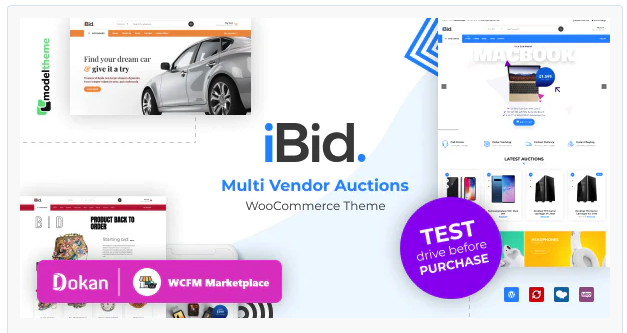 IBID WORDPRESS THEME PLANTILLA SUBASTAS