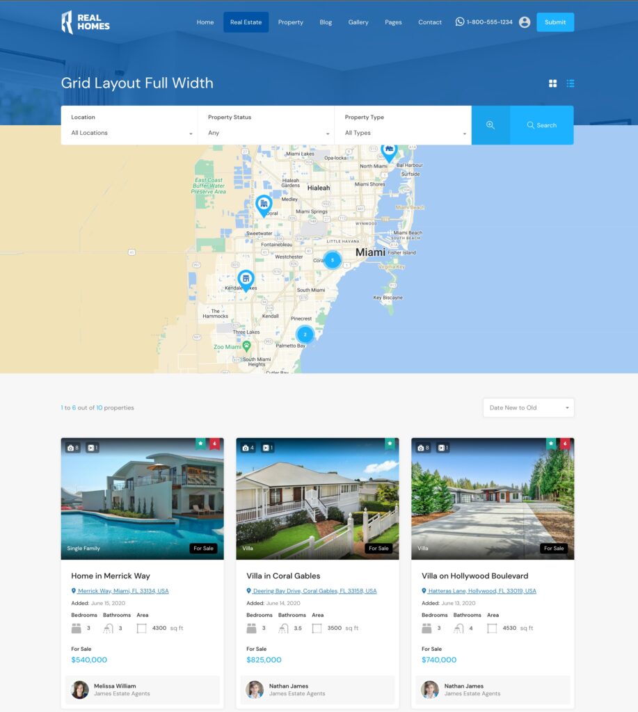 RH - Real Estate WordPress Theme 2