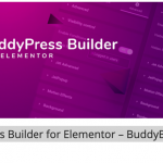 ✅ BuddyPress Builder for Elementor – BuddyBuilder ➡️ NUEVO PLUGIN