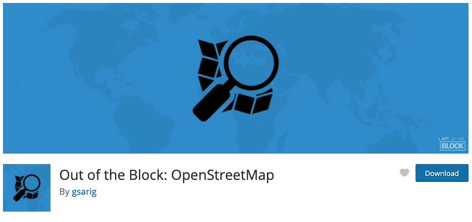 Out of the Block: OpenStreetMap