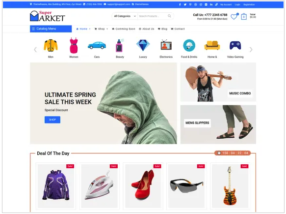 SUPERMARKET WORDPRESS THEME TUTORIAL ESPAÑOL