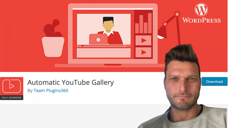 automatic youtube gallery wordpress plugin tutorial español 2021
