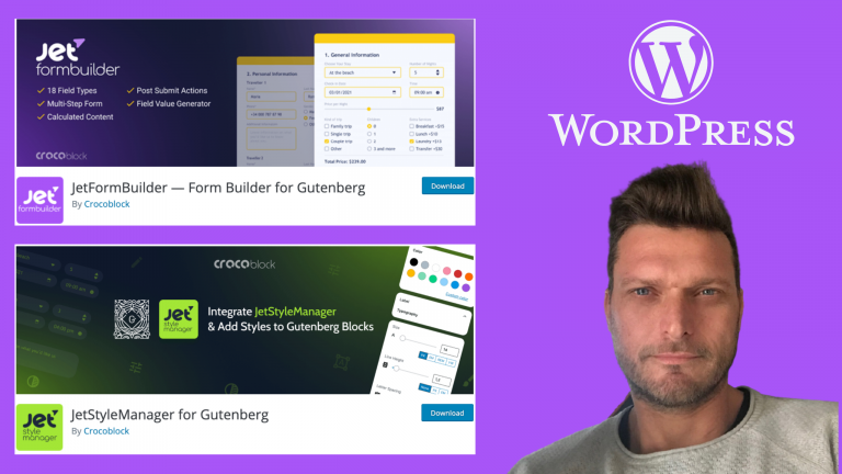 jetformbuilder jet style manager gutenberg crocoblock wordpress PLUGIN tutorial español 2021