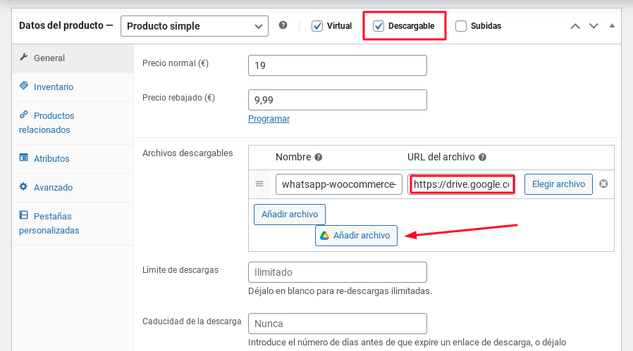 use your drive woocommerce