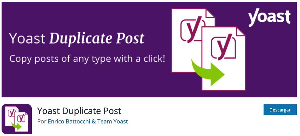 yoast duplicate post tutorial español wordpress plugin