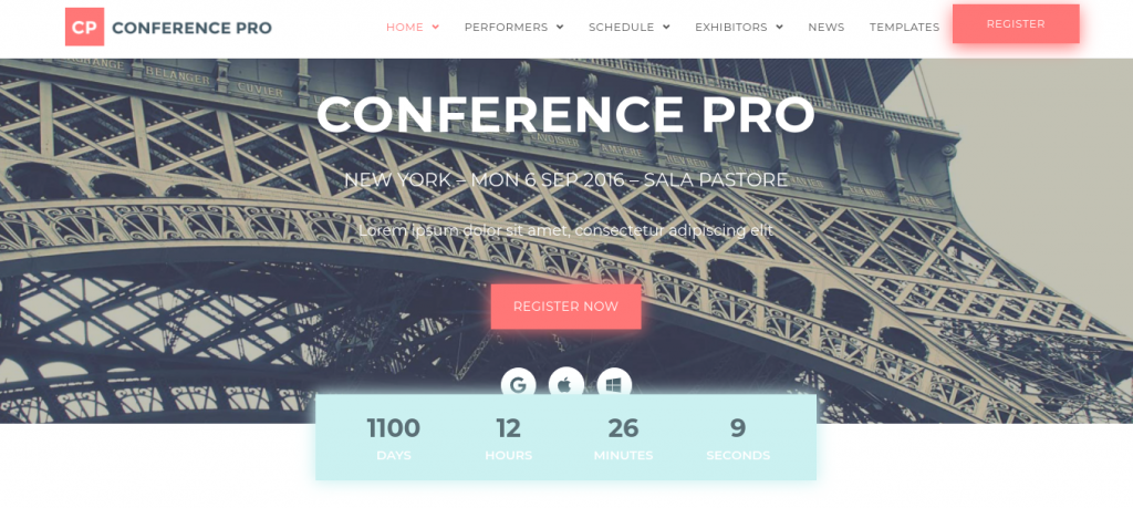 conferencepro wordpress