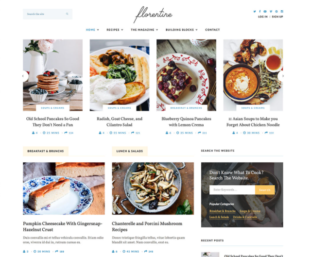 florentine wordpress